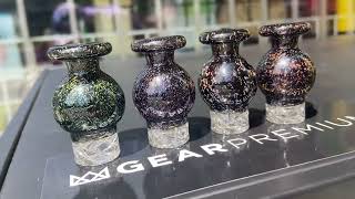 Gear premium dichroic spinner whirlpool carb caps