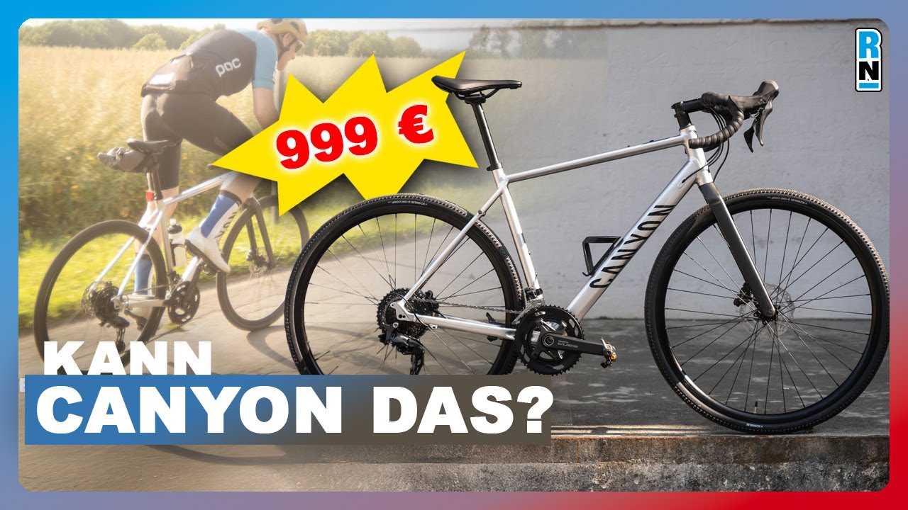 💥 999 € Canyon Rennrad! Canyon Endurace Allroad im Test