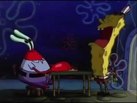 MR KRABS , I WANNA GO TO BED!!!!!! - YouTube