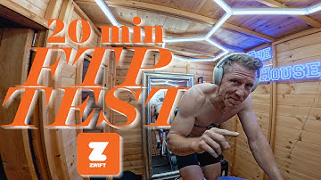 Zwift 20 min FTP TEST | Why im ditching ERG mode