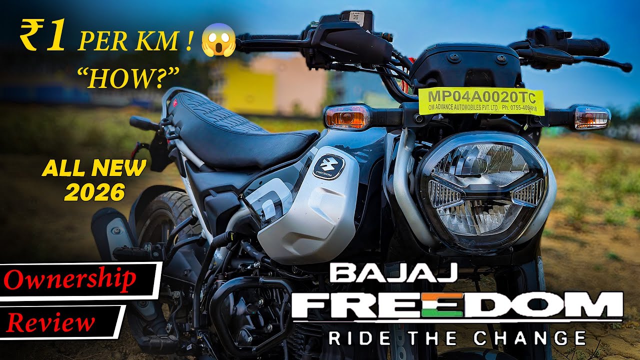 ALL NEW 2026 - Bajaj Freedom CNG 125 - Ownership Review :  Pros & Cons, Mileage, Performance & More