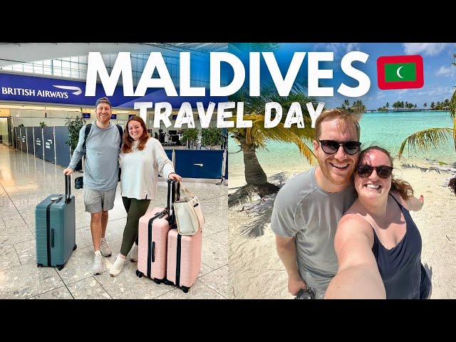 Travel vlog - MALDIVES TRAVEL DAY VLOG! ✈️ Flying British Airways London to Malé 🇲🇻 Boeing 777 Economy Review