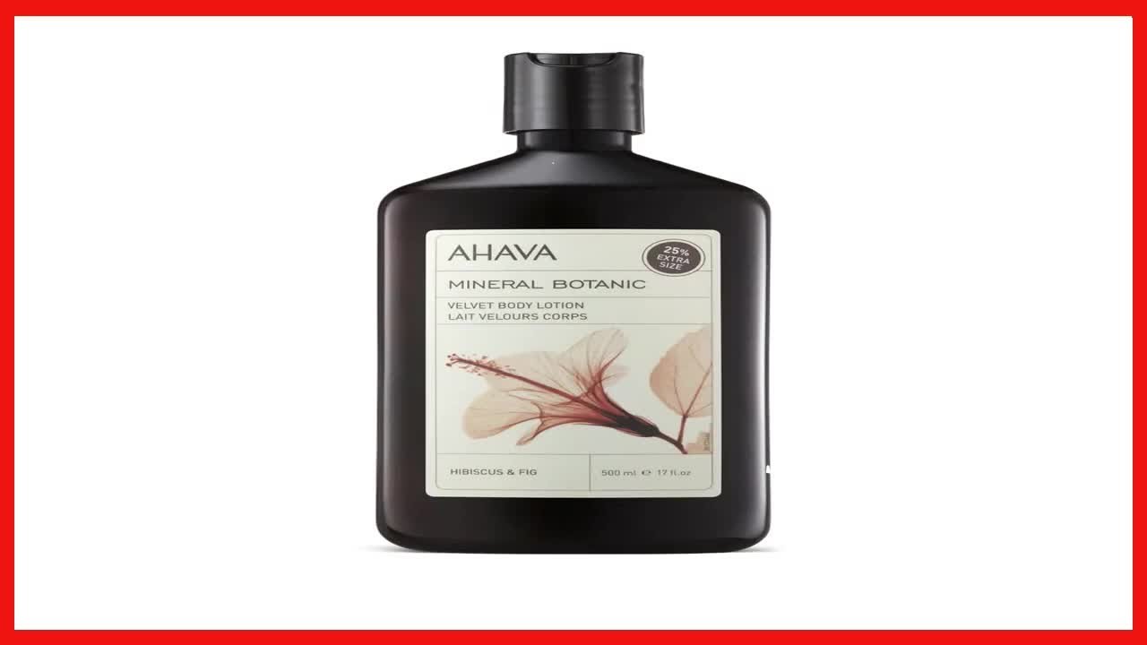 Great product -  AHAVA Dead Sea Mineral Botanic Velvet Body Lotion, Hibiscus & Fig