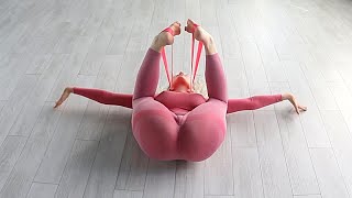 Yoga Art Stretching Time