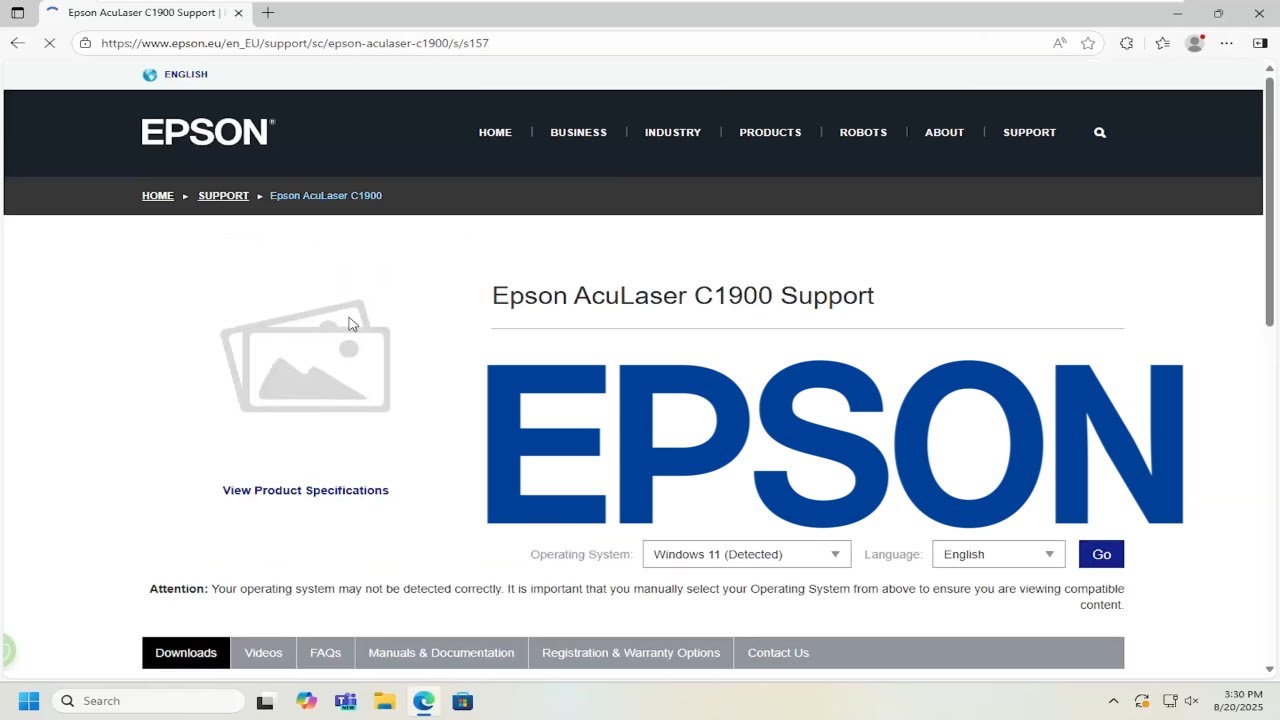 How To Install and Setup Epson AcuLaser C1900 Printer [Guide] - YouTube