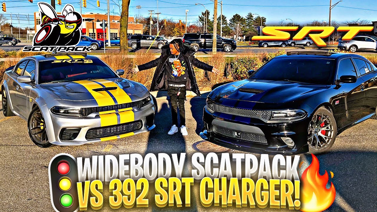 DODGE CHARGER SCATPACK VS SRT 392 CHARGER BIG DIFFERENCE 😱 - YouTube