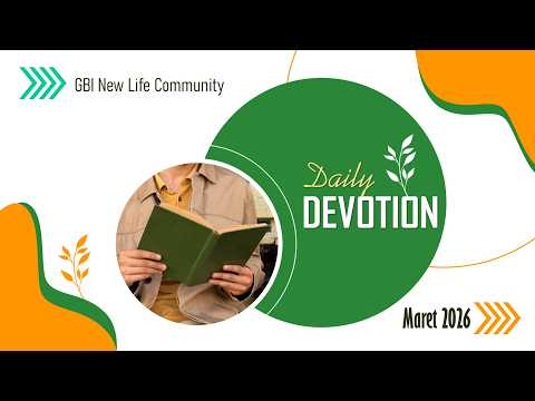 SAAT TEDUH 13 Maret 2026 | Berapa Kali Aku Harus Mengampuni? | GBI New Life Community