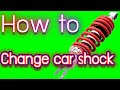 how to Change car shock.如何更換汽車減震器.วิธีเปลี่ยนโช๊คอัพรถยนต์.Kuinka vaihtaa auton iskunvaimentimet |.