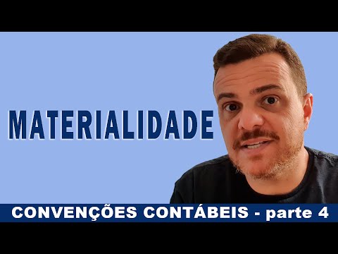 Vídeo: O que se entende por materialidade em relação às demonstrações financeiras?