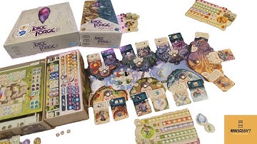 Dice Forge + Rebellion Expansion Unboxing and Gameplay Visuals