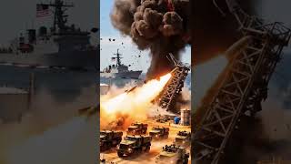Military Exercise Scene | Carrier Fleet Attack Unleashed# Firestorming Power Revealed #viral #shorts