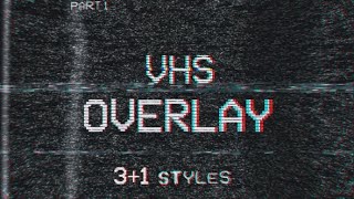 Vhs Overlay Noise Top After Effects Templates