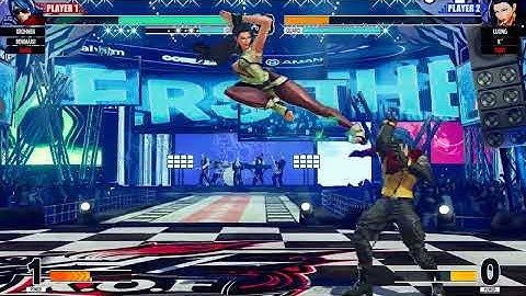 KOF XV | Angel & Krohnen & Benimaru 💥 Terry & Luong & K