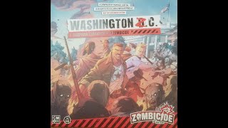 Washington Z.C. Zombicide 2nd Ed Campaign Expansion (2020, CMON / Guillotine Games)   Whats Inside