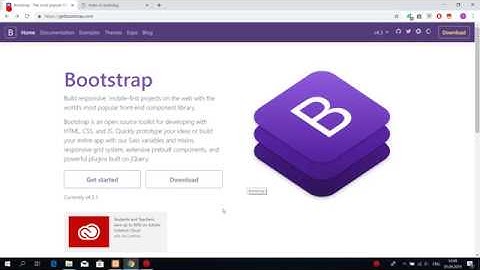 Bootstrap 4 Tutorial for beginers part 1