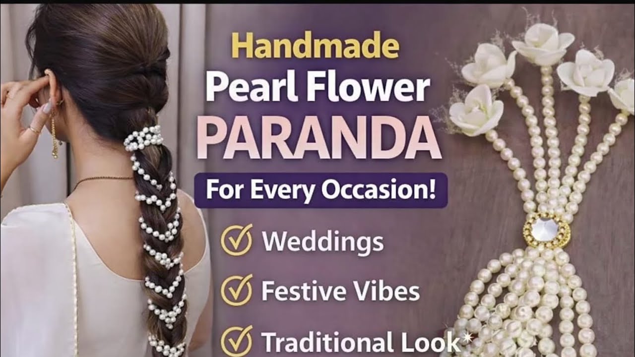 Simple Paranda How to Make Bridal Paranda at Home | Step by Step Tutorial - YouTube