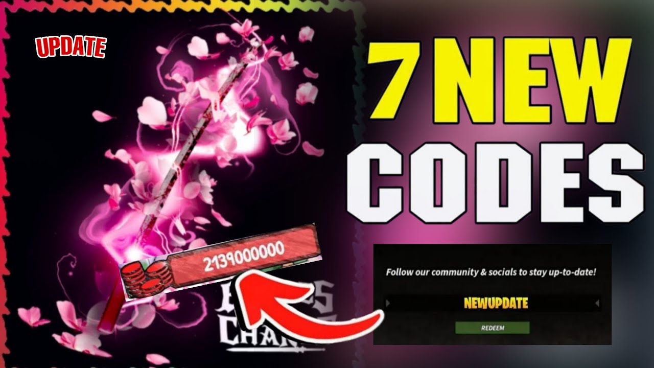 Blade Rng Codes *NEW CODES* ALL WORKING CODES | BLADES OF CHANCE ROBLOX CODES - BLADES ...