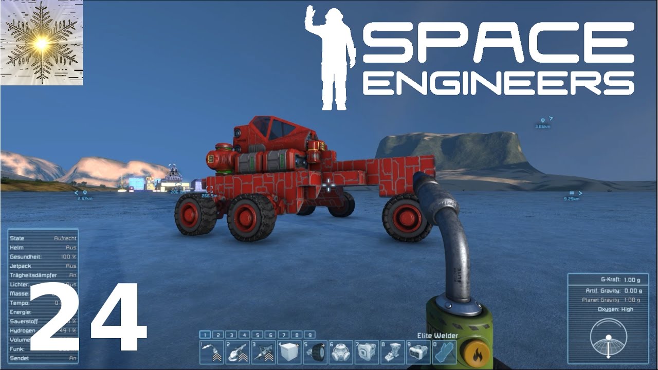 Räder einstellen - Space Engineers - Teil 24 - [Gameplay German Deutsch ...
