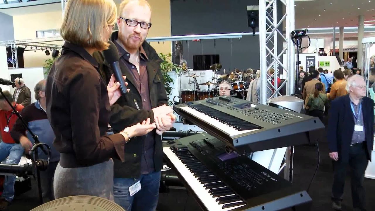 Yamaha MOTIF 10th Anniversary LANÇAMENTO Musikmesse 2012 legendado BRASIL TECLACENTER