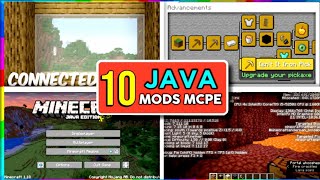 Top 10 Java Edition mods for minecraft pocket edition | Best Minecraft mods 1.18 | Criptbow Gaming |