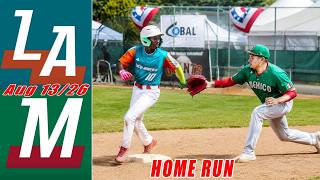 MEXICO Vs. ARUBA Aug 13-2026 | Game Highlights | Junior League Baseball knockout round