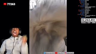 Ishowspeed Got Scared Jumped By The Snake