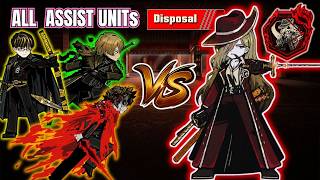 All Assist Units VS Valencina, But She Only Uses Disposal | 全アシストユニット VS 処分バレンチーナ