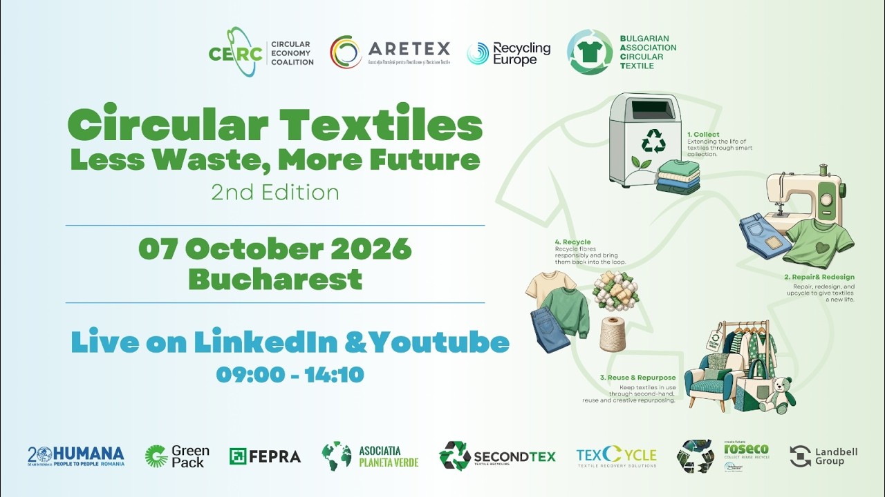 Circular Textiles: Less Waste, More Future - 2nd Edition