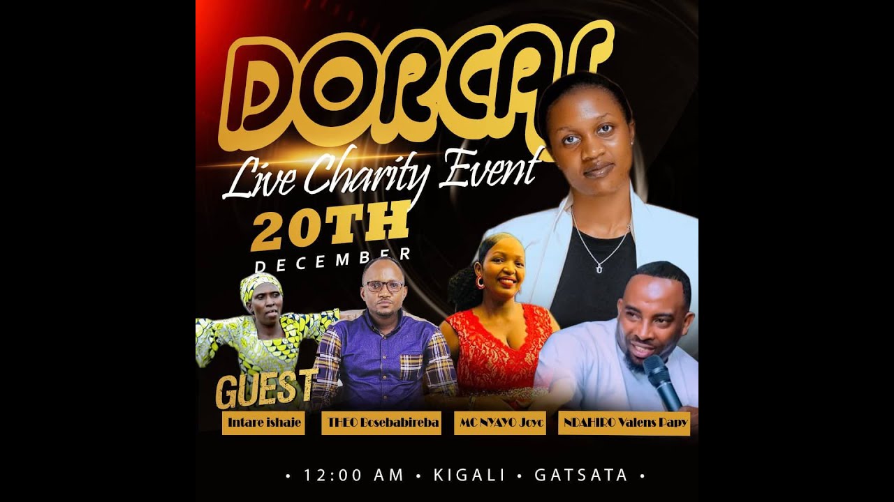 🔴LIVE CHARITY EVENT (DORCAS)