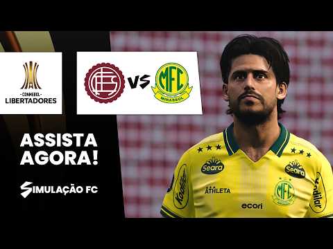 Lanús x Mirassol AO VIVO🔥PRESSÃO TOTAL NA FASE DE GRUPOS | PES 2021 4K 60FPS | Simulação Realista⚽