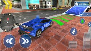 لعبة سيارات الشرطة العاب سيارات واقعية للموبايل اندرويد Police Transporter Android Gameplay