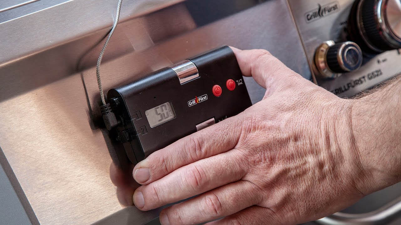 Grillfürst Funkthermometer - praktisches universal Grillthermometer