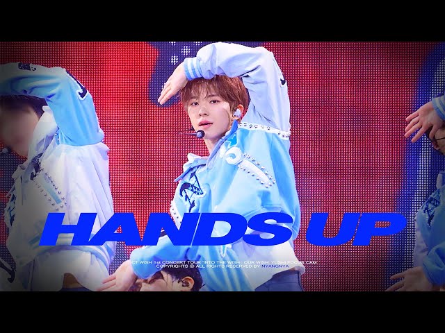 4K] NCT WISH 'Hands Up' 유우시 직캠 엔시티위시 'INTO THE WISH