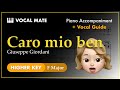 Caro mio ben - Giuseppe Giordani | F Major | Vocal Guide & Piano Accompaniment
