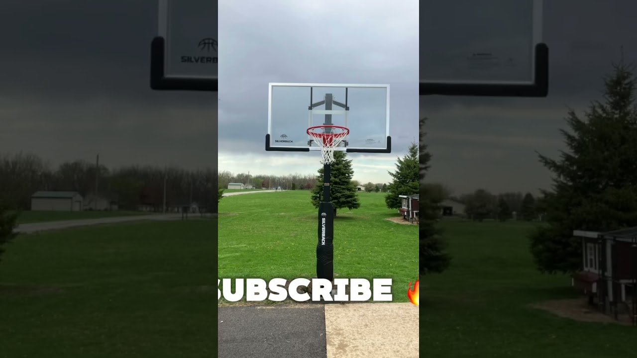 Your basketball hoop if you… 