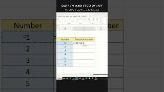 Factorial Formula In Excel #computer #coding #python #programming #programming #code #windows #code