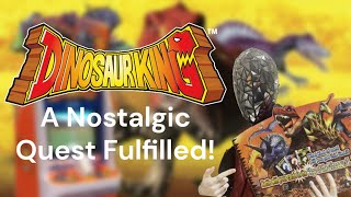 Dinosaur King A Nostalgic Quest Fulfilled Sega Dinosaur King 2005 Arcade Machine Unboxing
