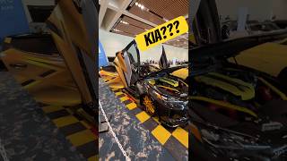 Can you believe this is a KIA??? Custom cars at Silicon Valley Auto show #customcars #modifiedcars
