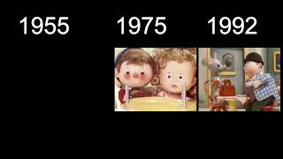 Noddy And His Car 1955, 1975 and 1992