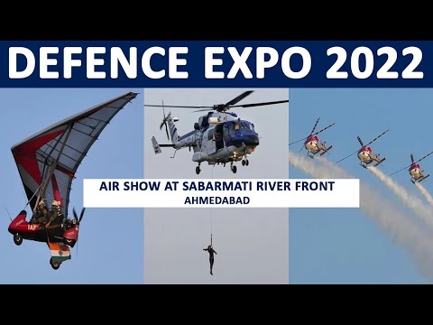 DEFENCE EXPO-2022|Air Show Ahmedabad Riverfront 2022 |VC Vlogs - YouTube