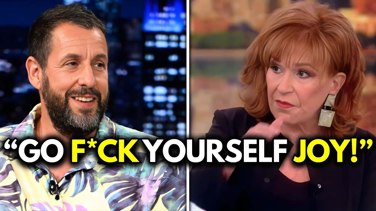 Joy Behar QUITS The View LIVE After Adam Sandler Pushes Too Far
