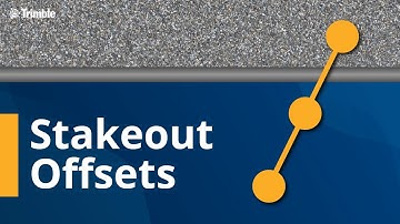 Stakeout Offsets - Trimble Access