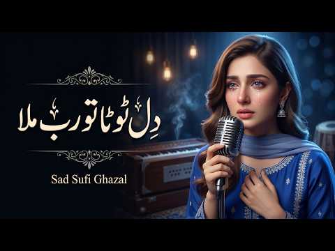 Dil Toota To Rab Mila | Sad Sufi Ghazal | Heart Touching Urdu Song