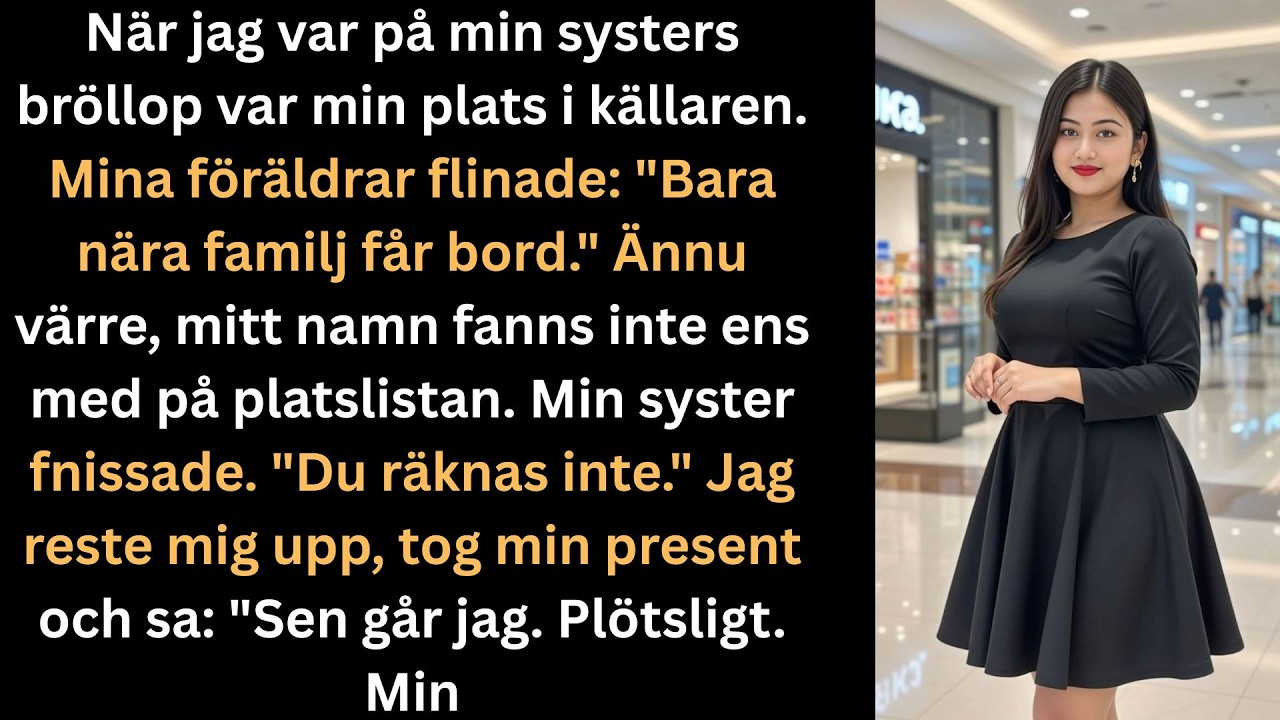 Bröllopskoordinatorn lutade sig fram över sin surfplatta och viskade: Ditt namn finns inte med på bordslistan längre. Jag skrattade till. Jag är bruden. Hon scrollade igen och såg besvärad ut. Du...