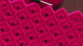 Absolutely Fabulous 👌 Crochet Stitch Pattern 🩷 Perfect Blanket