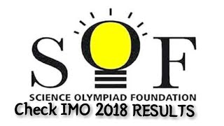 How to check IMO 2018 results