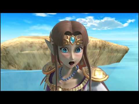 スマブラSP　ゼルダ　ゼロスーツサムス　ナナ　ルキナ　カレー状態溺れもがき　コマ送り