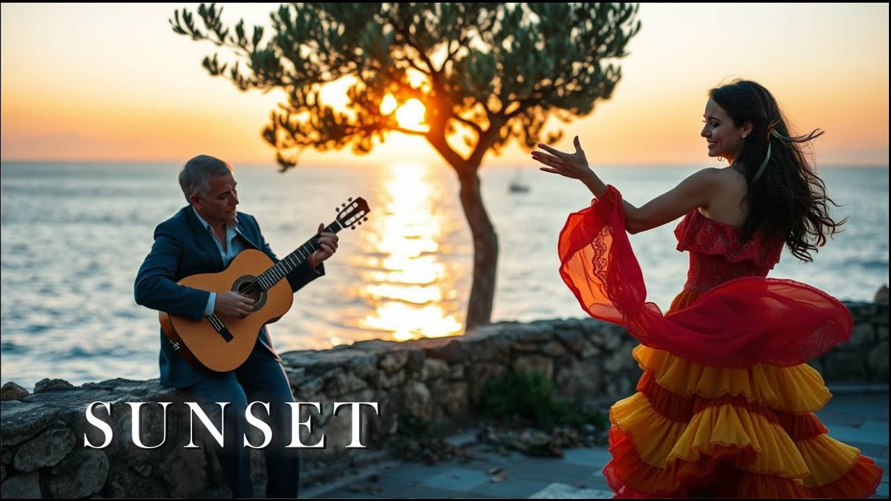 Guitar Sounds of the Mediterranean – Warm Rumba Flamenco for Deep Relaxation 🌊🎶