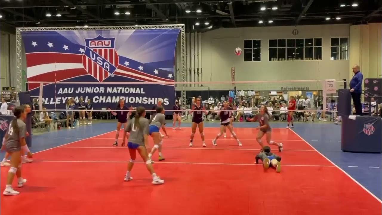 Gentry Brown 2023 OH/DS/OPP AAU volleyball nationals, Orlando Florida