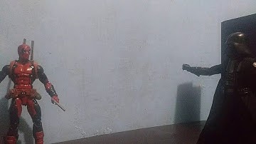 Deadpool vs Darth Vader stopmotion